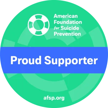 Proud Supporter of AFSP Logo